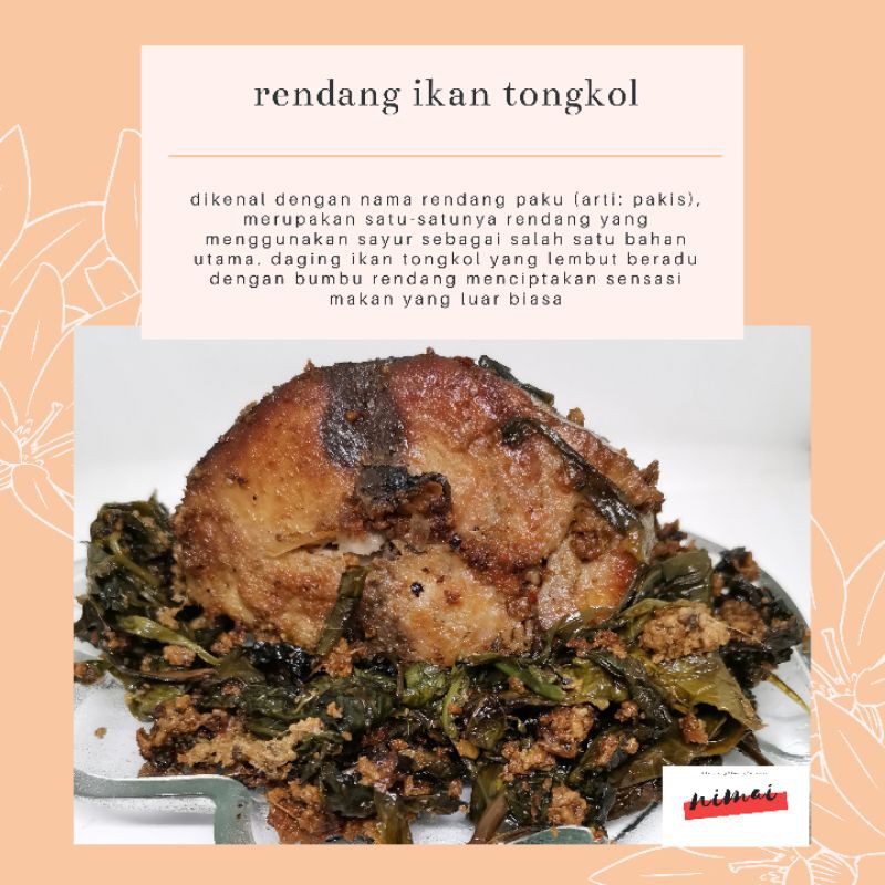 

Rendang Minang NIMAI - Ikan Tongkol