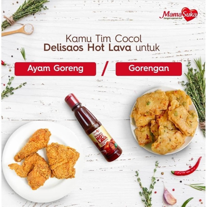 

SAUS-DRESSING- MAMASUKA HOT LAVA VOLCANO 260 ML -SAUS-DRESSING.