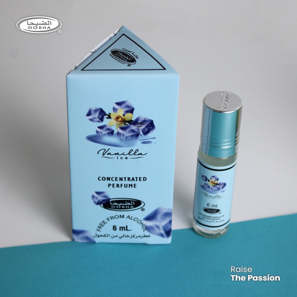 Dobha Parfum VANILLA ICE - Parfum BPOM Halal Pria dan Wanita Wangi Tahan Lama (Unisex)