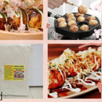 

Grosir 1oo kg-Pusat Tepung Takoyaki Tepung Takoyaki Standar By Expedisi