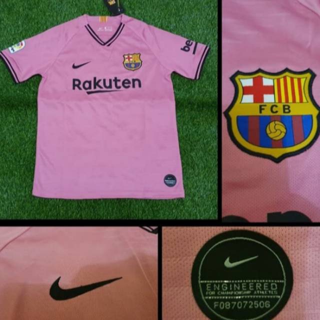 JERSEY BOLA BARCELONA AWAY 2020-2021 GRADE ORI