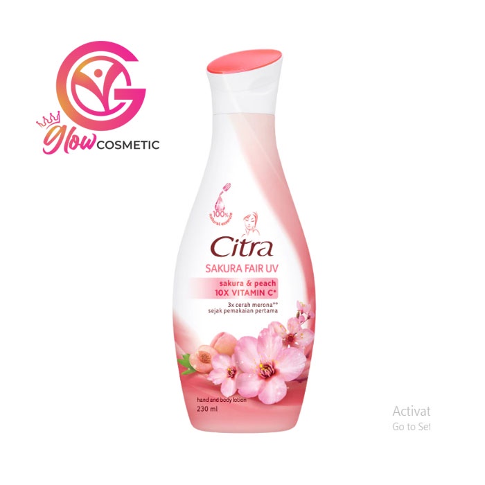 CITRA SAKURA FAIR UV HAND BODY LOTION