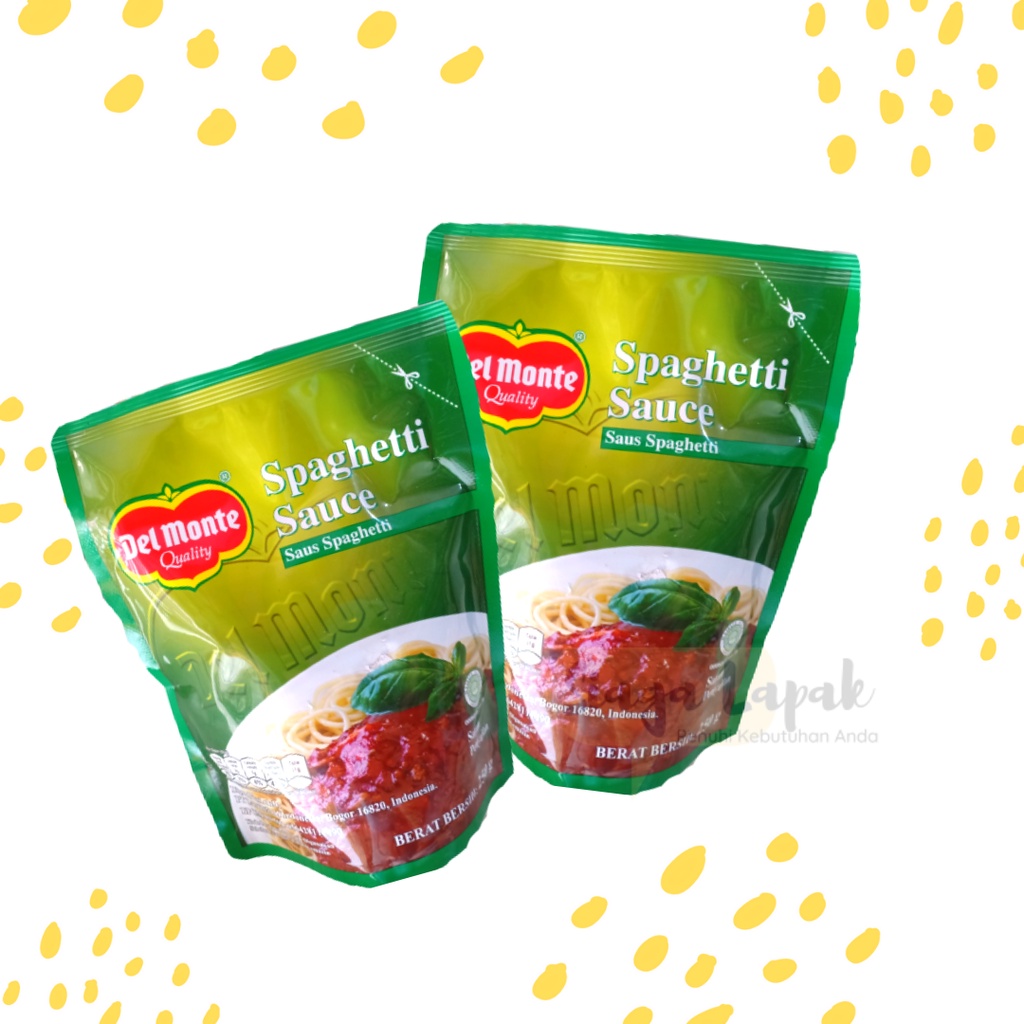 Saus Spaghetti Sauce Del Monte 250gr