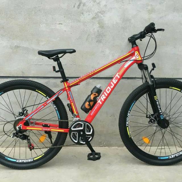 MTB ALLOY  27 5 TERMURAH SEPEDA  GUNUNG TRIOJET 27 5 