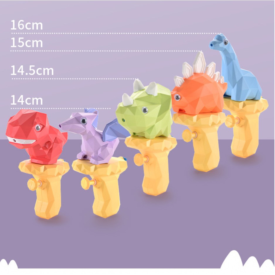 HZ Mainan Pistol Air Dinosaurus Water Gun Dinosaurus / Pistol Tembak Air