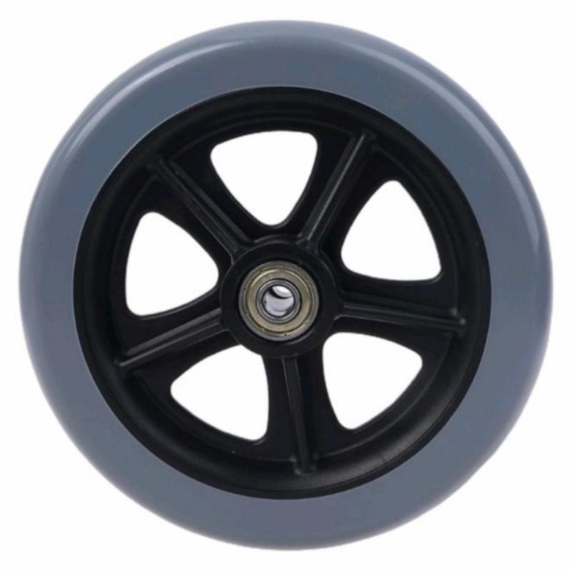 roda depan kursi roda/ban depan kursi roda 6 inci origina