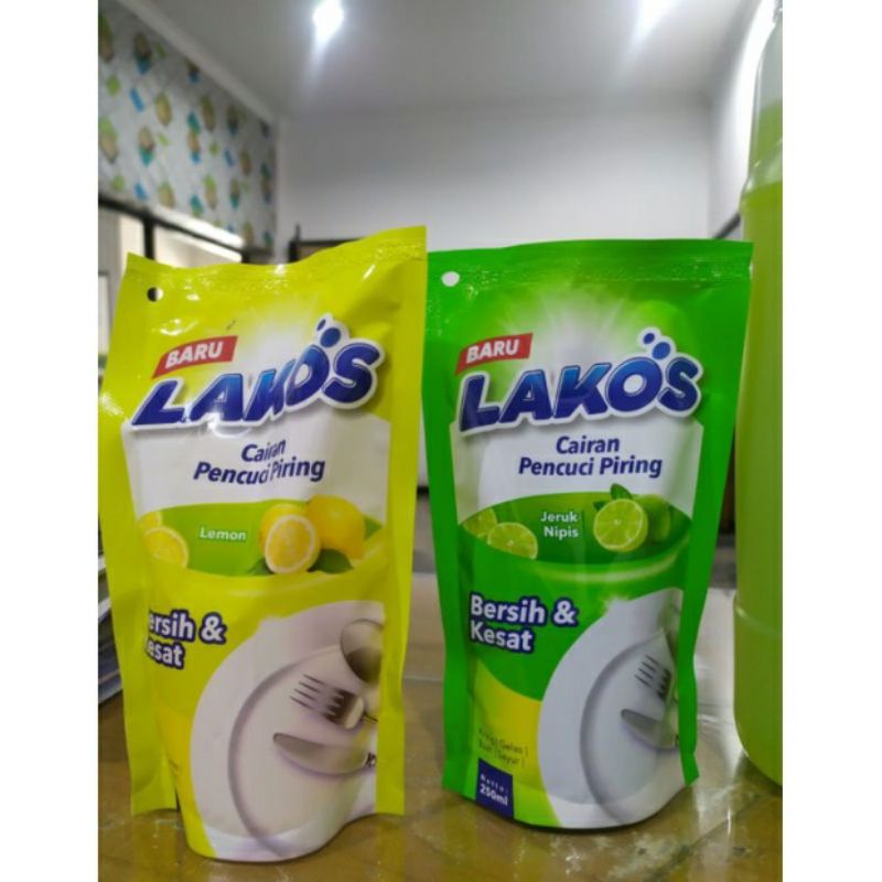 Lakos Pencuci Piring 250 ml & 800 ml