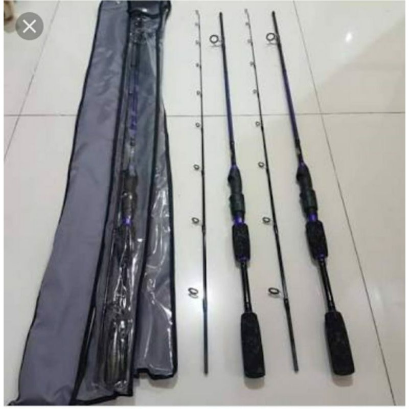 Joran spining karbon solid fugu gozira 150cm 165cm 180cm Murah Best Seller ASP24
