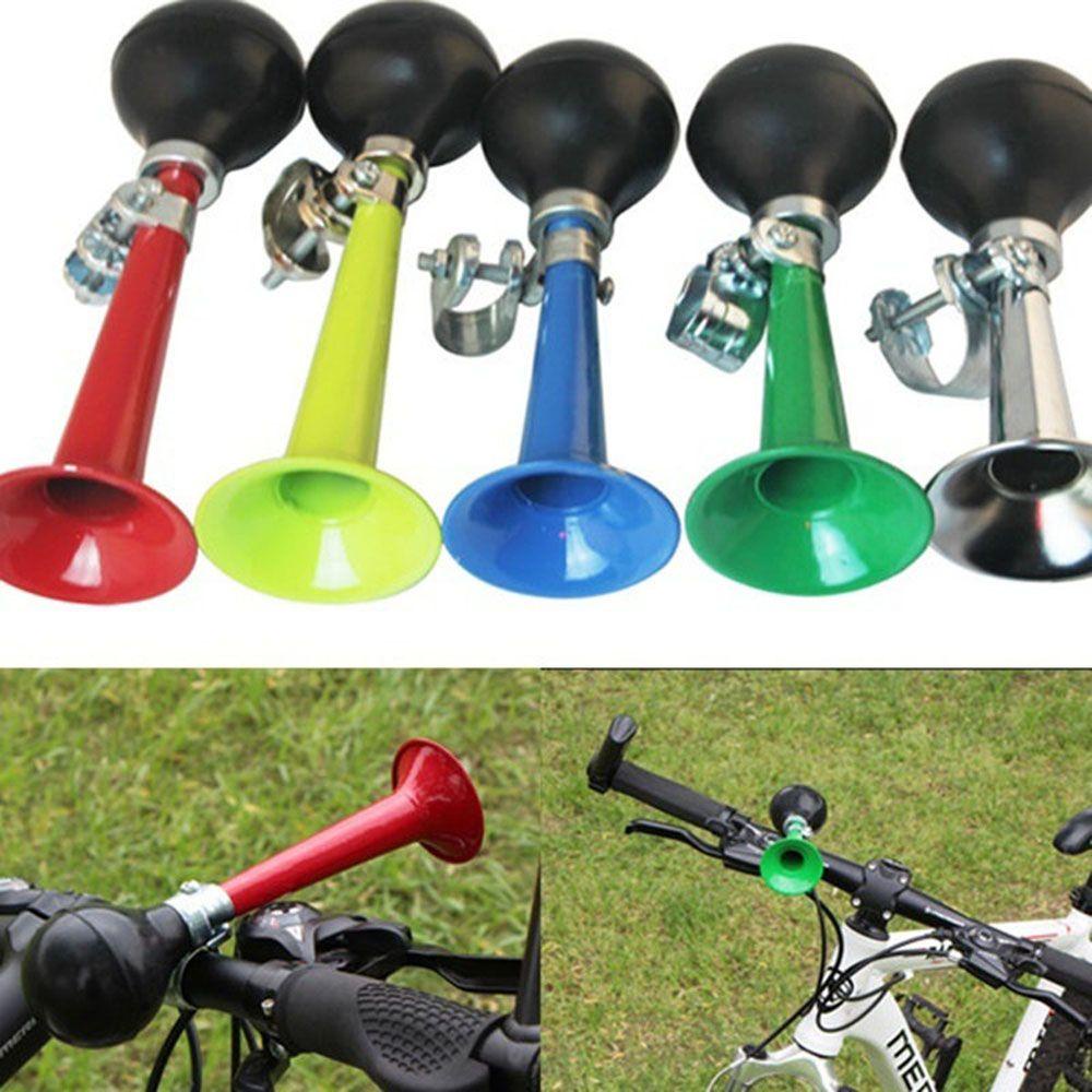 Lanfy Horn New Bicicleta PVC Cycling Bugle Alarm Air Retro Sepeda Bicycle