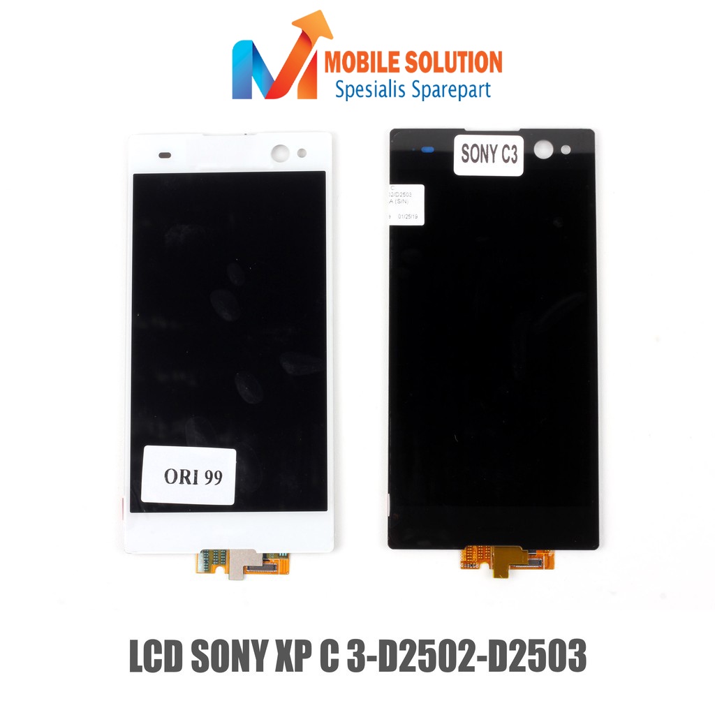 LCD Xperia C3 D2502 D2503 Fullset Touchscreen