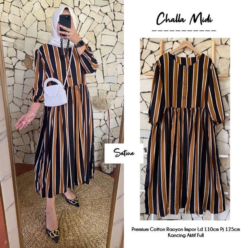 CHALLA MIDI BY SATINE