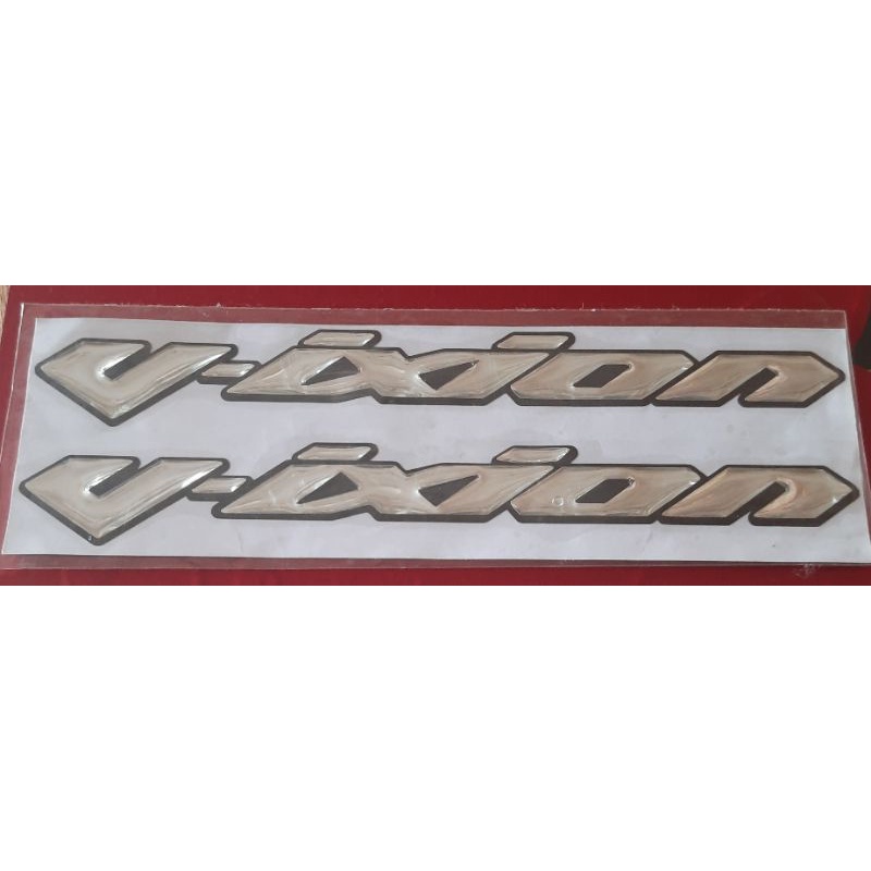 STICKER TIMBUL YAMAHA VIXION EMBLEM VIXION
