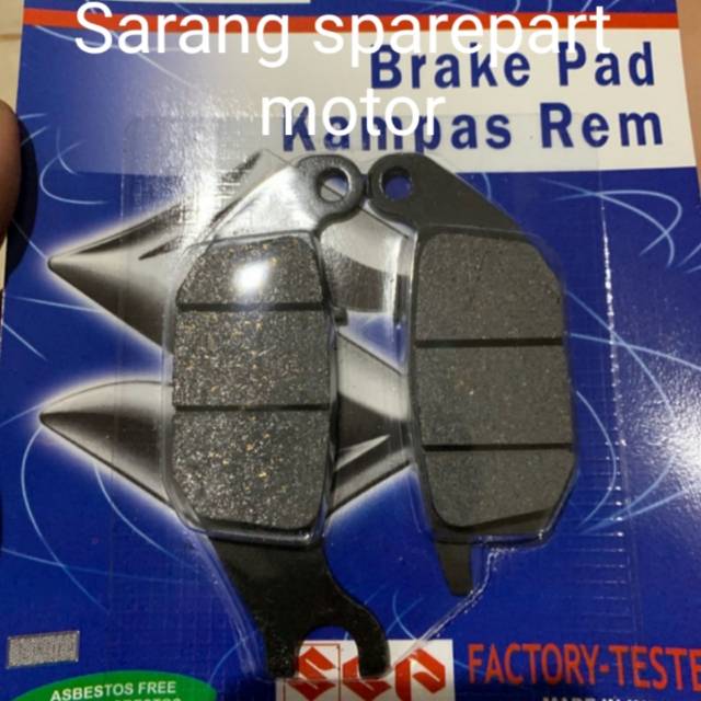 Kampas rem Dispad cakram belakang Satria Fu 150