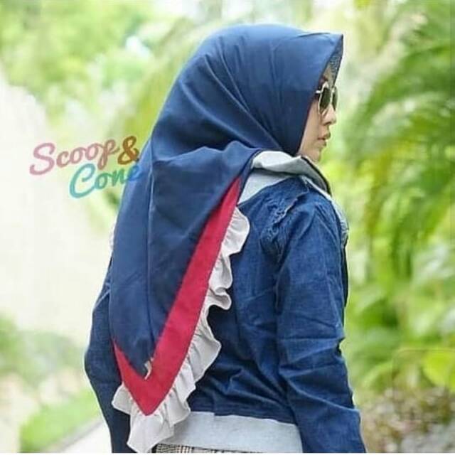 Scoop and Cone Scarf, New