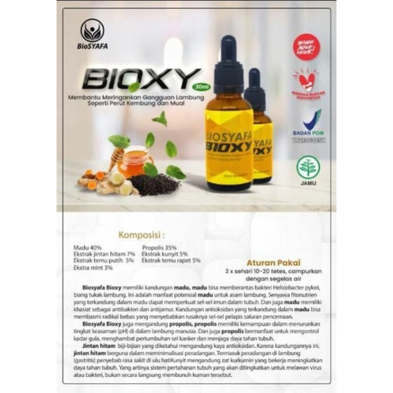 BIOZIME SUPER &gt; BIOXY BIOSYAFA