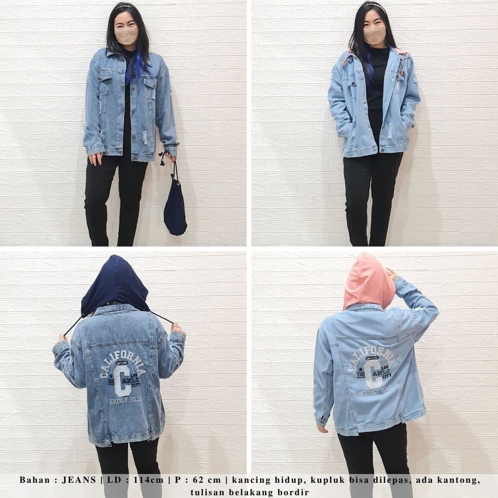 1506 hoodie jacket jeans jaket