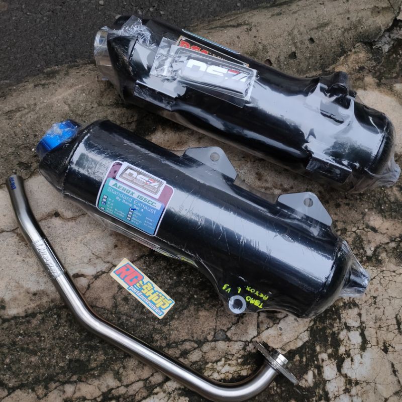 knalpot standar racing daeng sai4 aerox 155 old original thailand