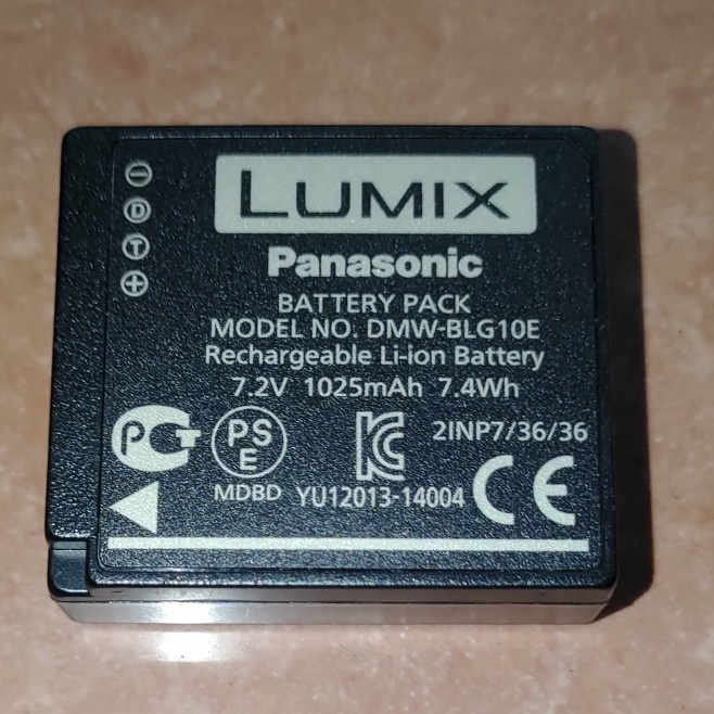 Produk Terbaru Panasonic Lumix Dmw-Blg10E Battery For Lumix Gx85 , Gf6 ,G100 Original