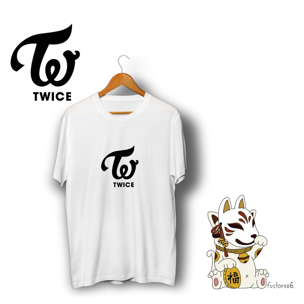 Baju Kaos TWICE 11 ONCE Eyes Wide Open Cheer Up Likey TT Aesthetic ALLSIZE OVERSIZE ANAK Cotton Comb