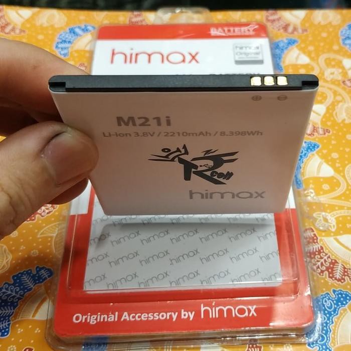 baterai himax m21i himax m 21i original OEM battery battle batt batre