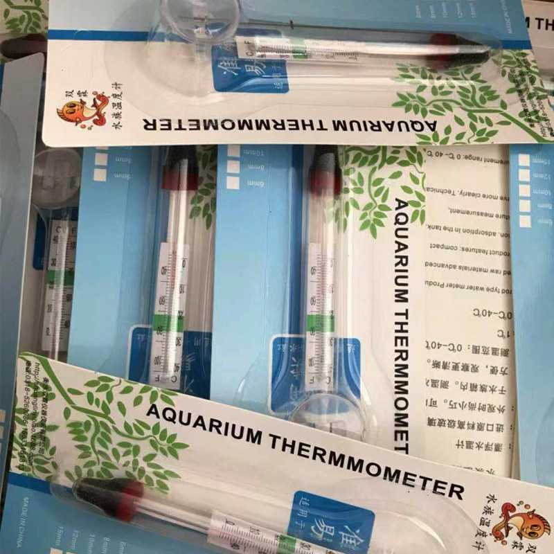 Effosola Termometer Pengukur Suhu Aquarium Glass Tube - YM-050-Putih