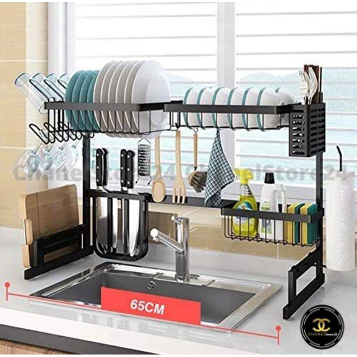 Rak dapur Rak wastafel cuci piring Rak peniris cuci piring