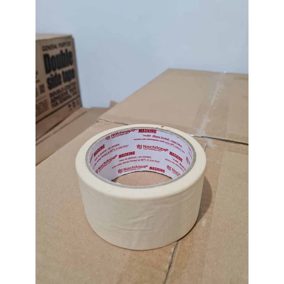 

Masking tape / Lakban Kertas Nachi 48mm/ 2inch