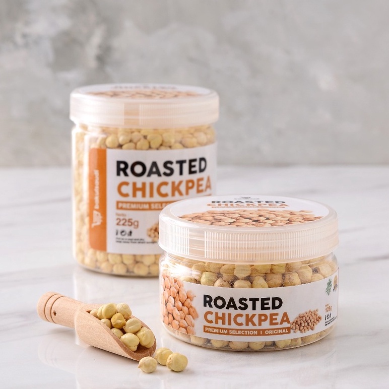 Kacang Arab Premium Panggang Renyah &amp; Gurih Original 100% Roasted Chickpeas Chickpea Garbanzo Asli