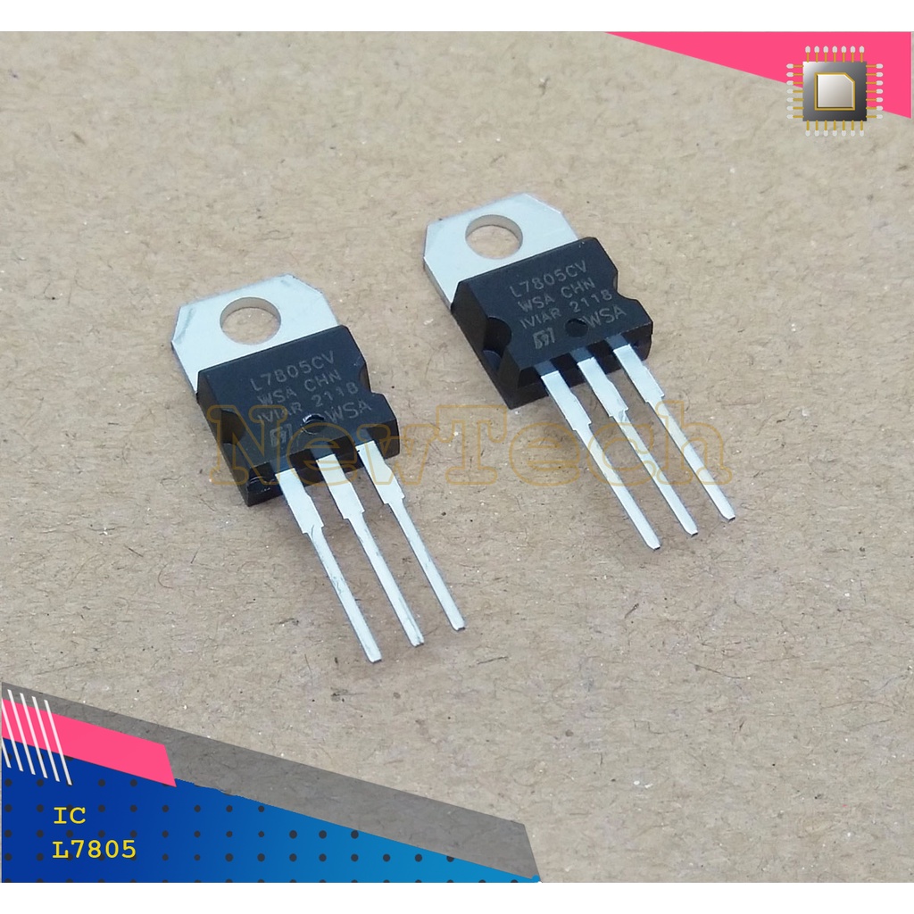 IC Regulator 7805 L7805 LM7805 AN7805 LM340T5 Stabilizer 5V 5 Volt