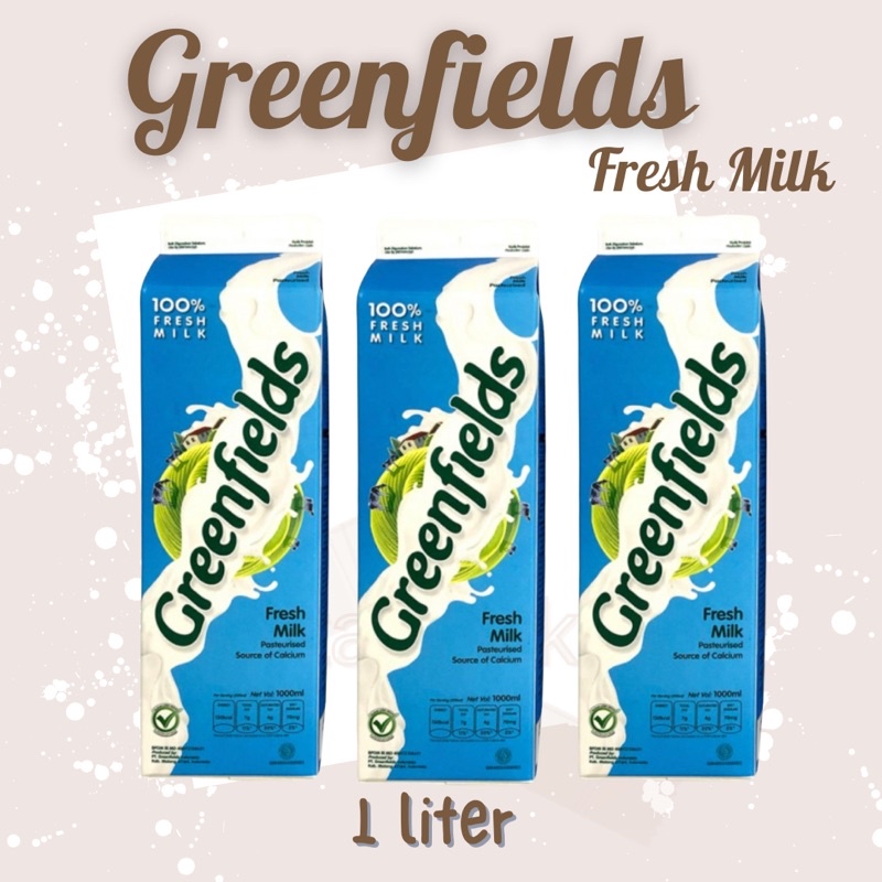 

IO [Tamtbk] Susu Fresh Milk Greenfields 1 Liter