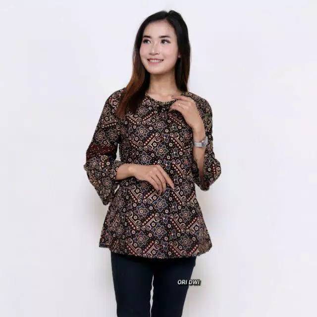 BLOUSE BATIK / BLOUSE KANTOR / ATASAN BATIK WANITA / BLOUSE MURAH / BAJU BATIK WANITA / BAJU BLOUSE