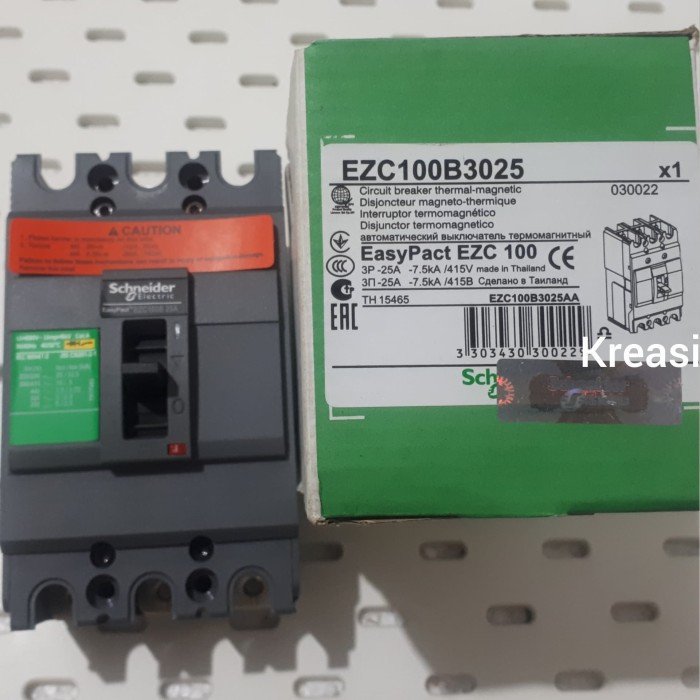 ORIGINAL! MCCB BREAKER mcb schneider ezc  20a-100A 7,5KA-10KA MCCB EZC