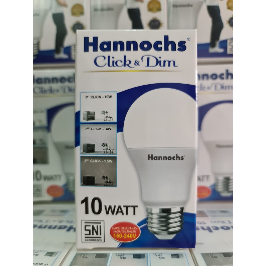 HANNOCHS LED Click &amp; Dim 11 Watt