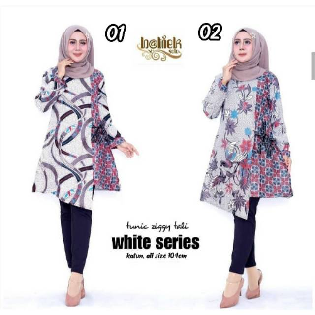 BATIK PESONA!!! TUNIK MUSLIM POLOS KANCING TALI KERUT MURAH WARNA huuuuuu