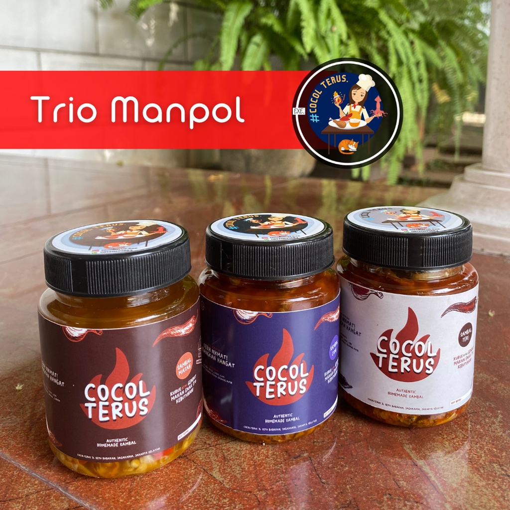 

(TRIO MANPOL) Cumi + Teri + Matah by cocolterus Homemade NON MSG