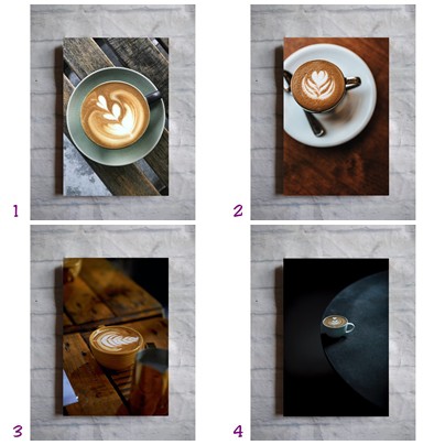 Poster Cangkir Kopi / Coffee Cup A3+ | Dekorasi Dinding Estetik Cafe & Rumah