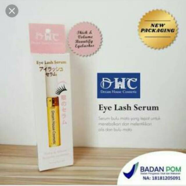 DHC EYELASH SERUM BPOM - PEMANJANG BULU MATA DAN SERUM ALIS