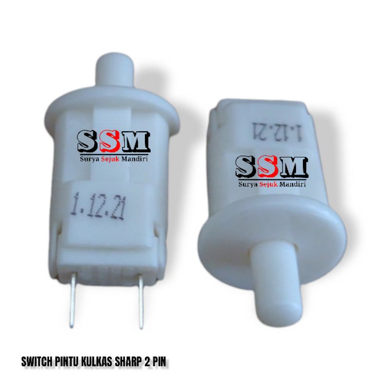 SWITCH PINTU KULKAS SHARP 2 PIN