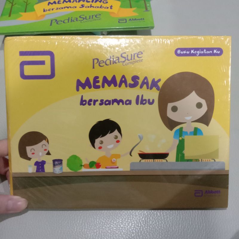 

Buku Kegiatan Memasak bersama Ibu. buku cerita Abbott pediasure complete