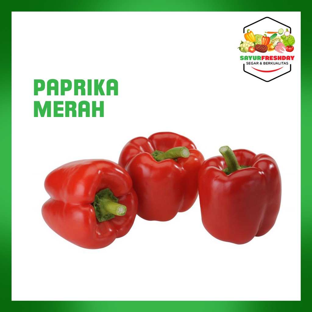 

Paprika Merah 1buah/150gram