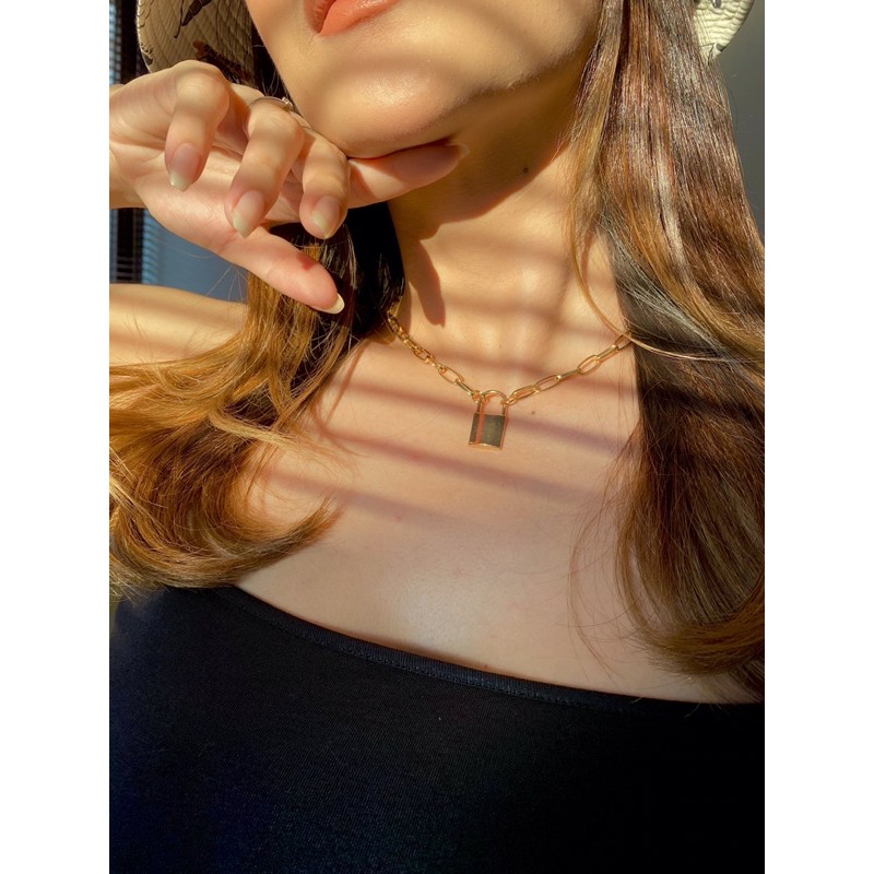 ALYSSIUM LOCK / KALUNG WANITA - KALUNG H&M - KALUNG LIONTIN - NECKLACE