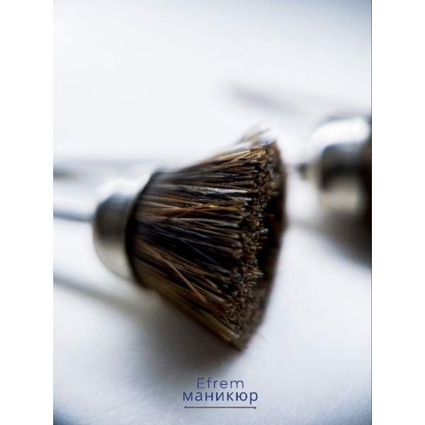 Efrem Manicure Horse Hair Brush