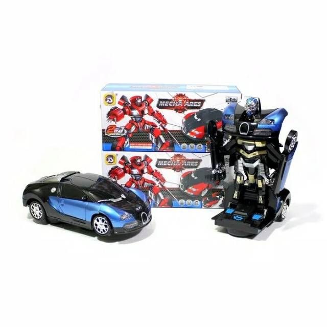 mainan mobil robot Transformers bump &amp; go - anak edukatif - edukasi