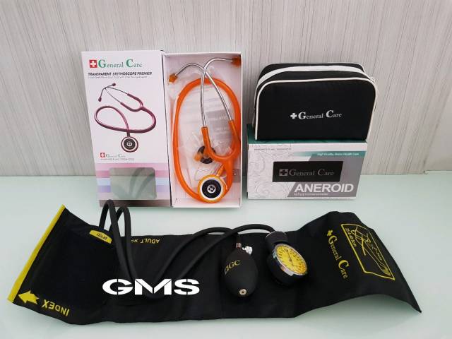 Paket Tensi Aneroid + Stethoscope Premier General Care