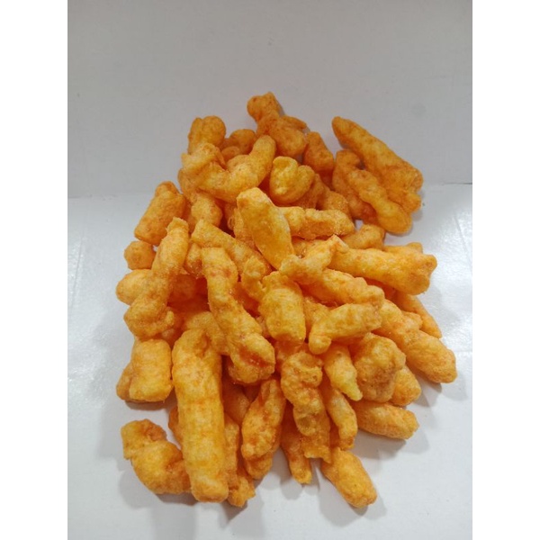 

250 gr jagung twist-twist/jagung ciki rasa balado/jagung twis chiki/snack kiloan ciki jagung