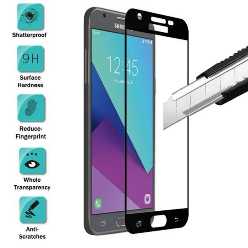 Tempered Glass Samsung J5 2016/J5 Pro/J7 Full Cover