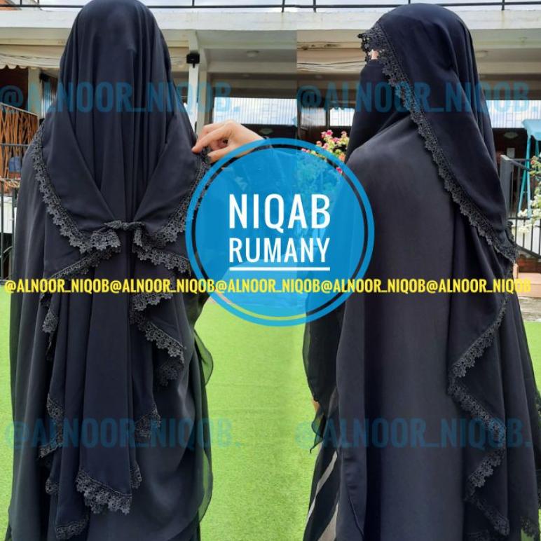 niqab RUMANI. Cadar yaman niqab butterfly renda by alnoor niqob nikop cantik nikob "TOM.27Jn22ᵂ"