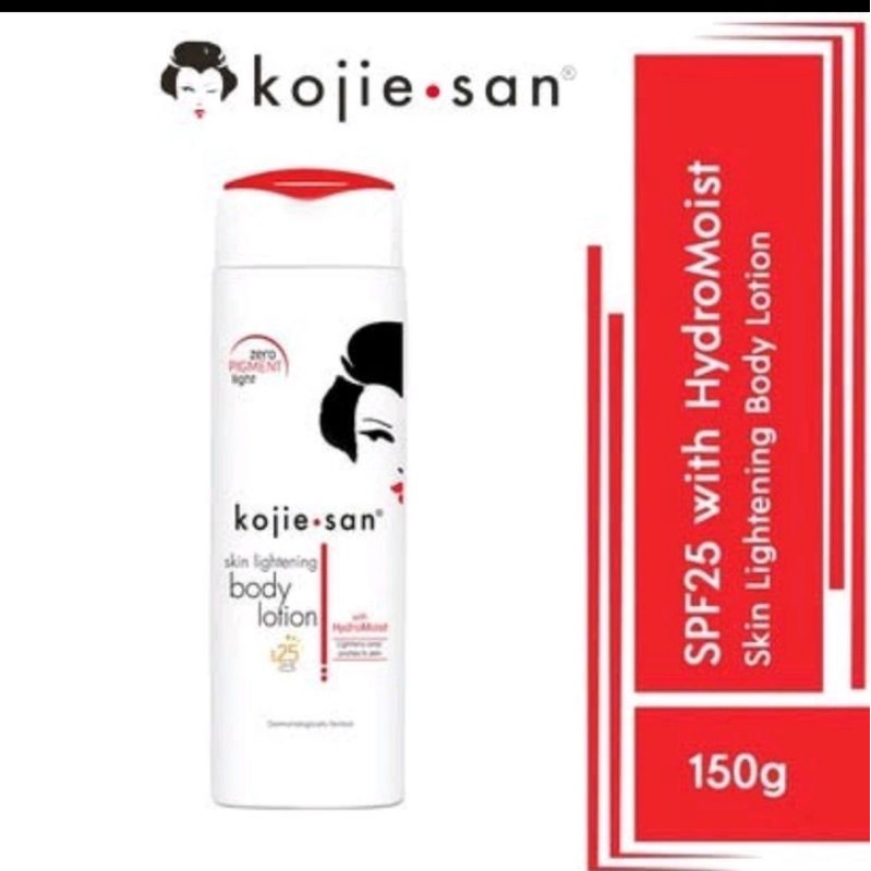 Original Kojisan/ Kojiesan Body Lotion Spf 25 Size 50ml / 150ml