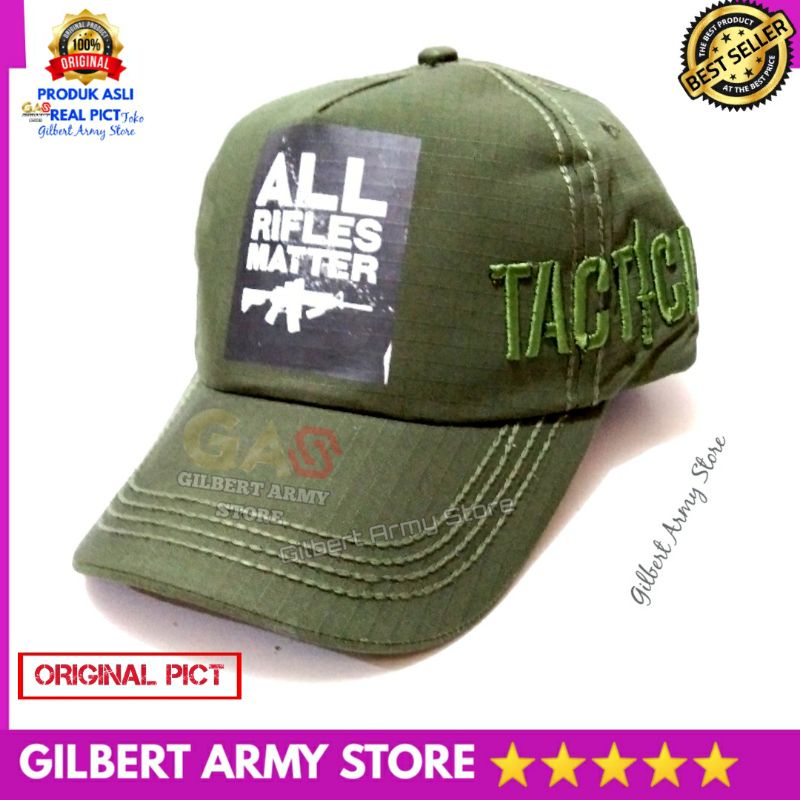 Topi Tactical original Hijau Army Pria dewasa Terbaru Tni Polri Kualitas premium GILBERT ARMY STORE