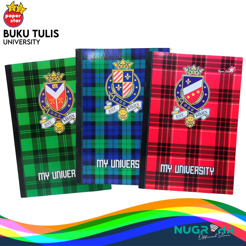 

BUKU TULIS BOXY 42 LEMBAR PAPERSTAR – UNIVERSITY
